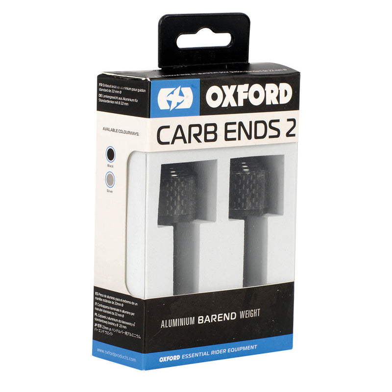 Oxford CarbEnds 2 - Silver