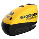 Oxford Screamer 7 Alarm Disc Lock Yellow/Black