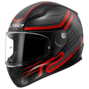 LS2 FF353 Rapid Xtreet Matt Black/Red