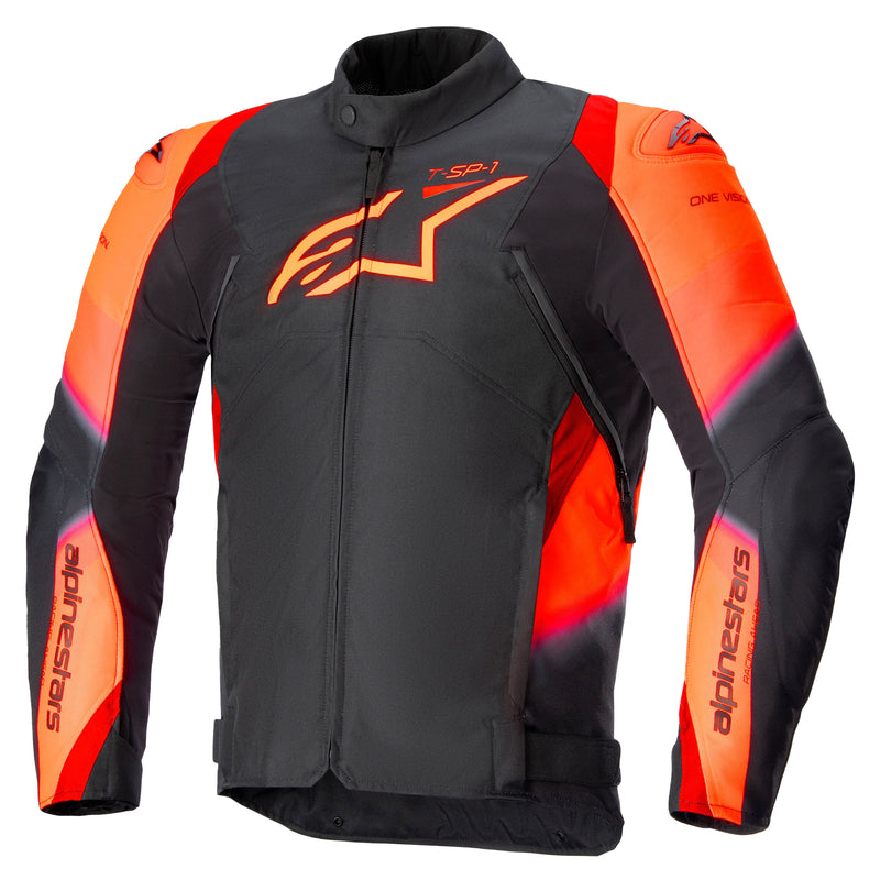 Alpine T-sp 1 V2 WP Jkt Black Red Fluo