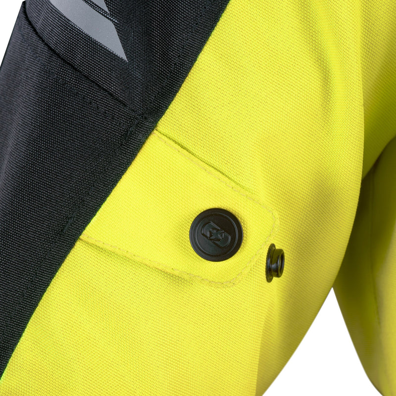 Oxford Metro 2.0 MS Jacket Black/Fluo