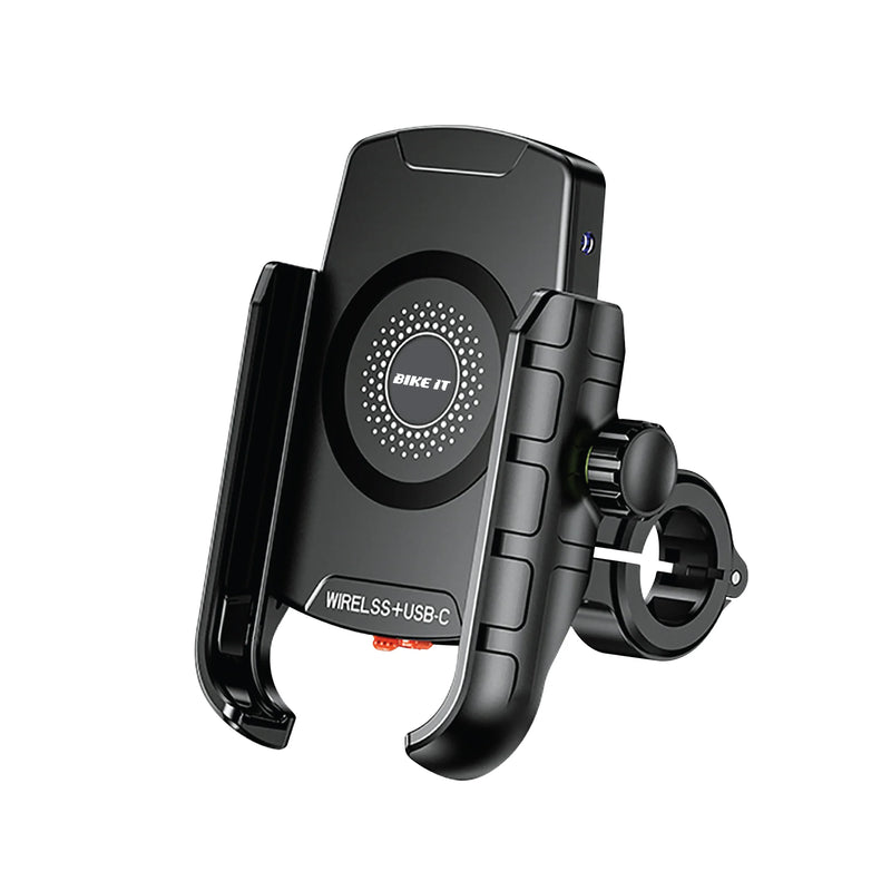 Compact Motorcycle and Bike Wireless Charging Holder