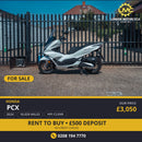 2024 Honda PCX White 18k Miles | Scooter for Sale | Only £3,050 | Finance Available