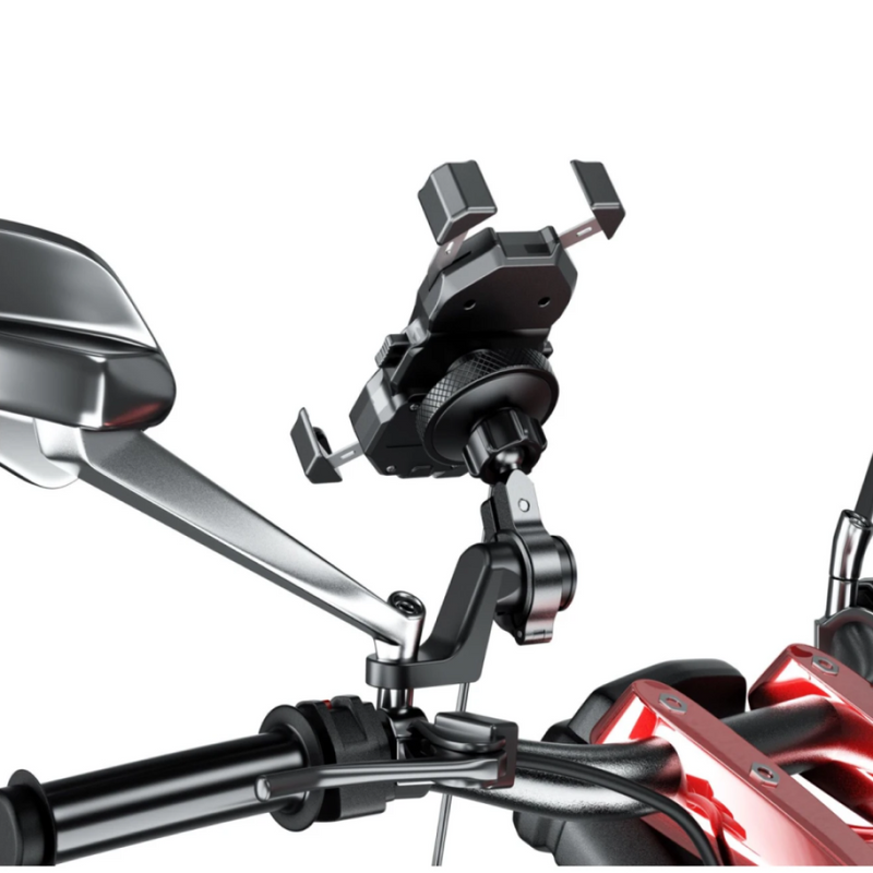 Wireless Motorcycle and Bike Phone Holder