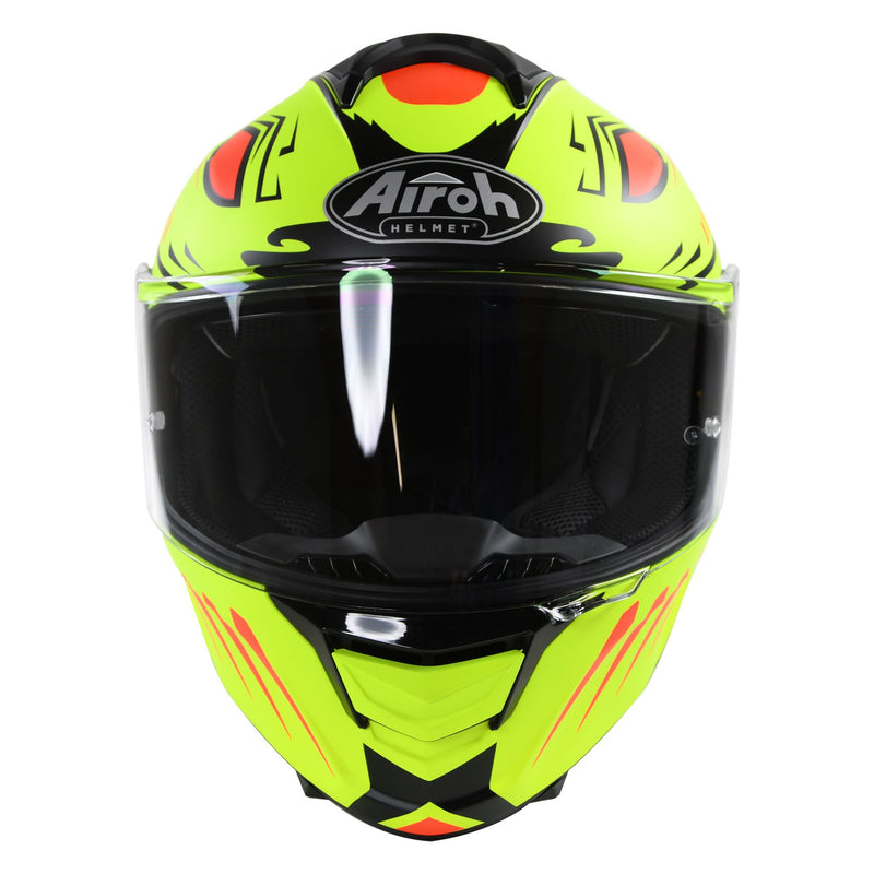 Helmet Airoh Spark Flow - Matt Yellow Fluro Vibe