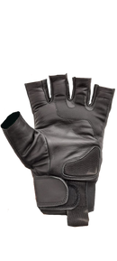 LMC-Tex Leather Half Gloves