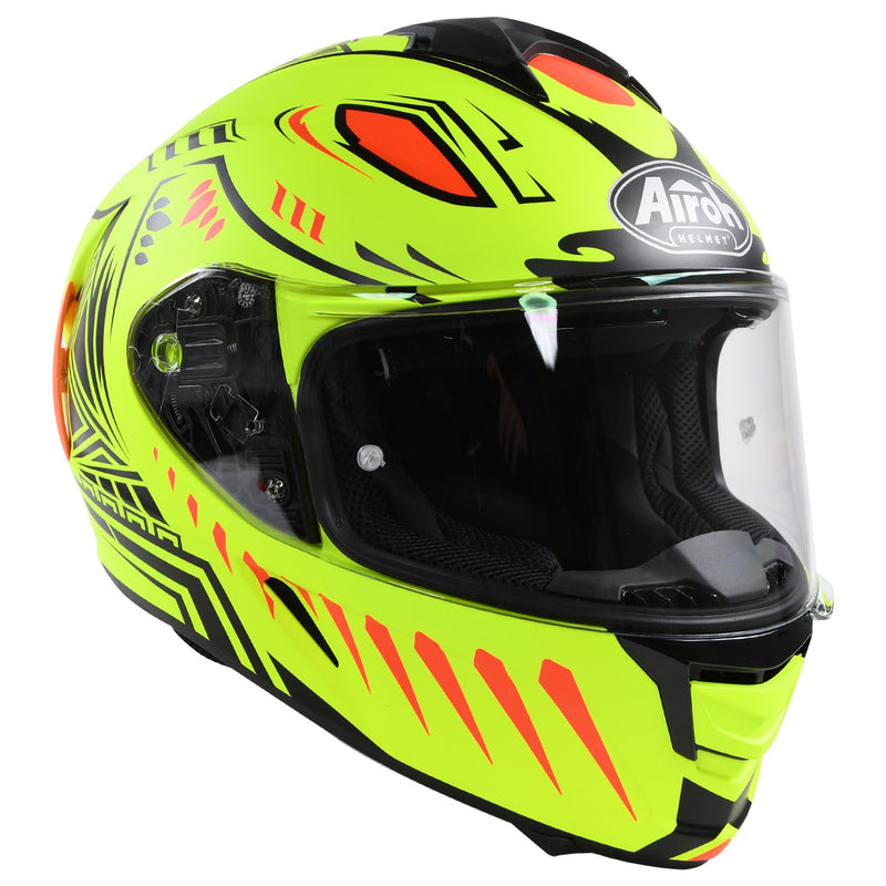 Helmet Airoh Spark Flow - Matt Yellow Fluro Vibe